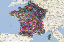 La carte interactive des 500 signatures